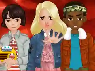 Jwèt Stranger Things Squad sou entènèt