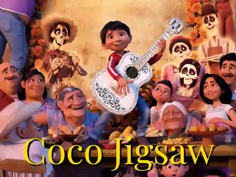 Jwèt Coco Jigsaw sou entènèt