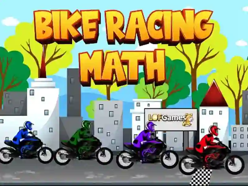 Jwèt Bike Racing Math sou entènèt