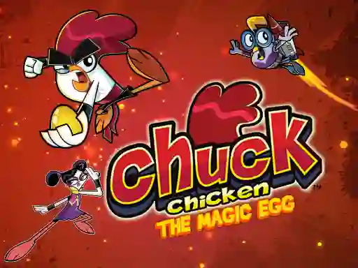 Jwèt Chuck Chicken The Magic Egg sou entènèt