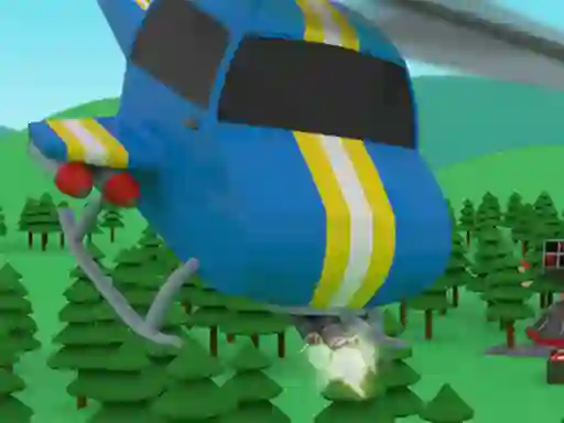 Jwèt Helicopter Strike sou entènèt