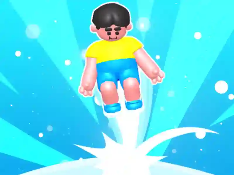 Jwèt Lazy Jump Online sou entènèt