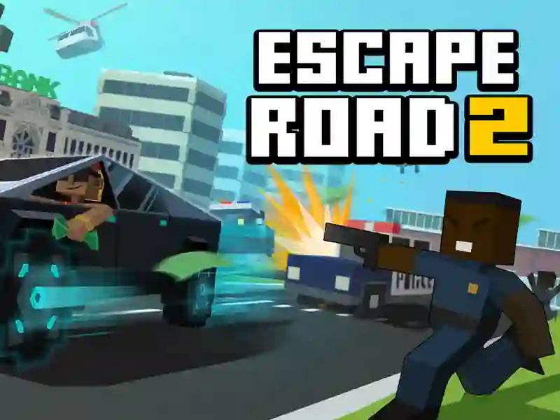 Jwèt Escape Road 2 sou entènèt