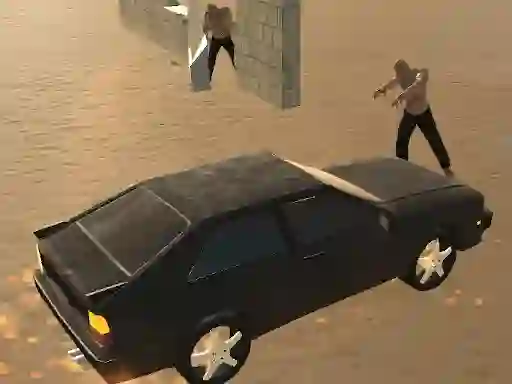 Jwèt Zombie Car Smash sou entènèt