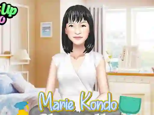 Jwèt Marie Kondo Clean Up sou entènèt