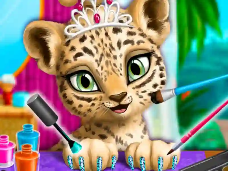 Jwèt Jungle Animal Hair Salon sou entènèt