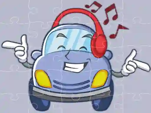 Jwèt Smiling Cars Jigsaw sou entènèt