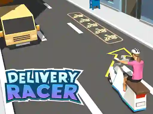 Jwèt Delivery Racer sou entènèt