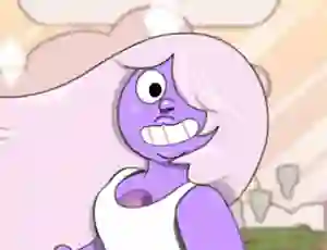 Jwèt Crystal Gem Amethyst Dress Up sou entènèt