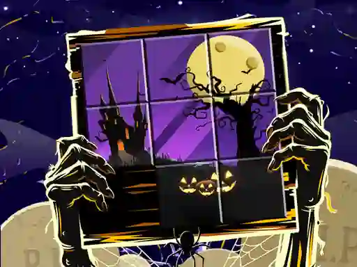 Jwèt Puzzle Slide Terror sou entènèt