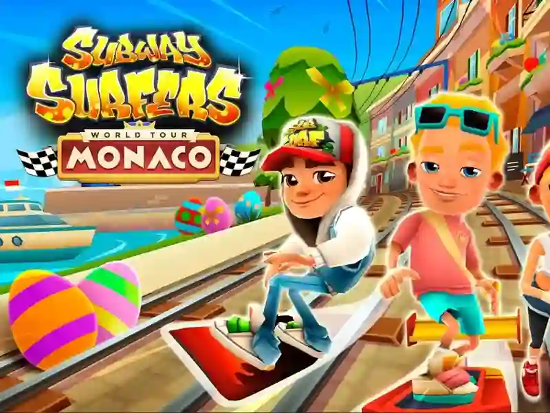 Jwèt Subway Surfers Monaco sou entènèt
