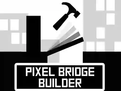 Jwèt Pixel bridge builder sou entènèt