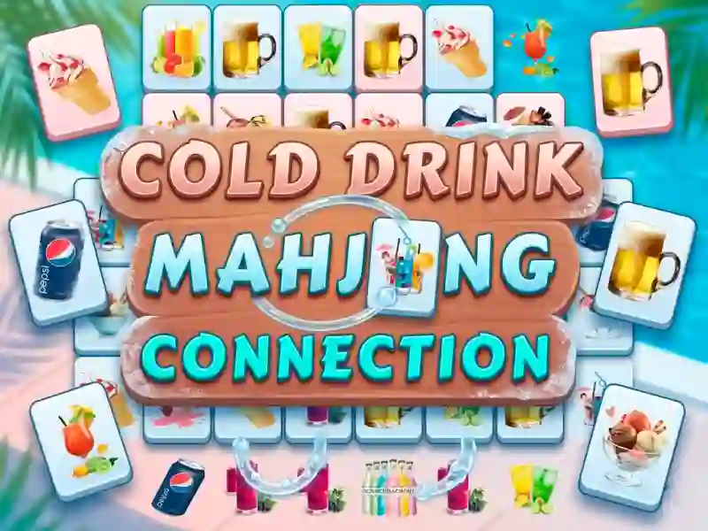 Jwèt Cold Drink Mahjong Connection sou entènèt