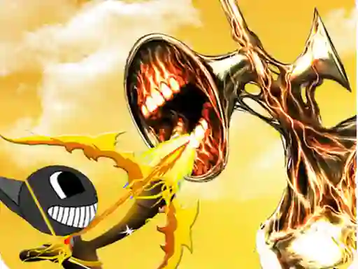 Jwèt Siren Head Vs Cartoon Cat sou entènèt