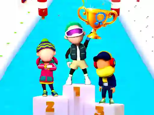 Jwèt Fun Race On Ice sou entènèt