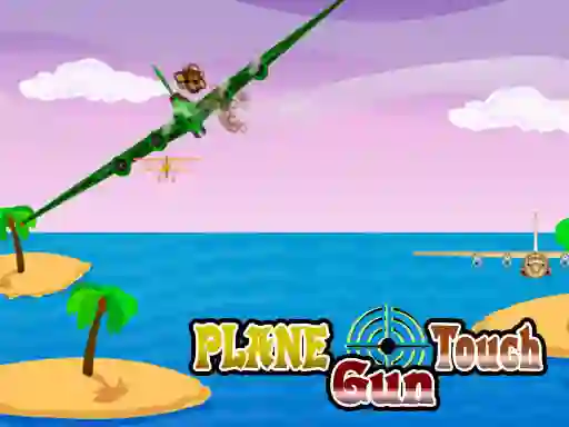 Jwèt Plane Touch Gun sou entènèt