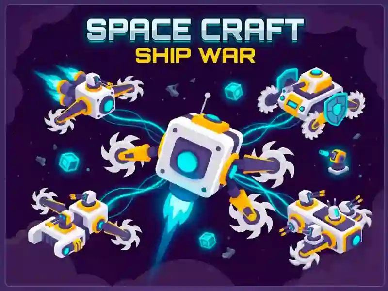 Jwèt Space Craft: Ship War sou entènèt