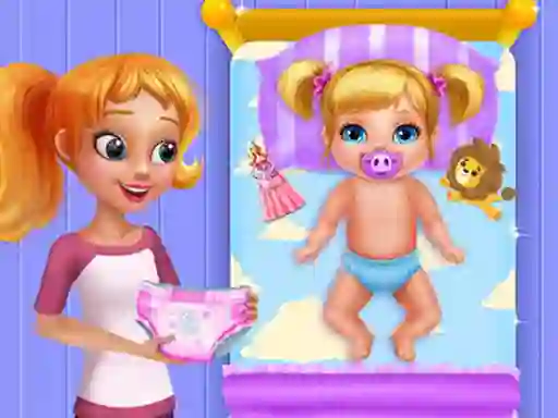 Jwèt Babysitter Madness sou entènèt