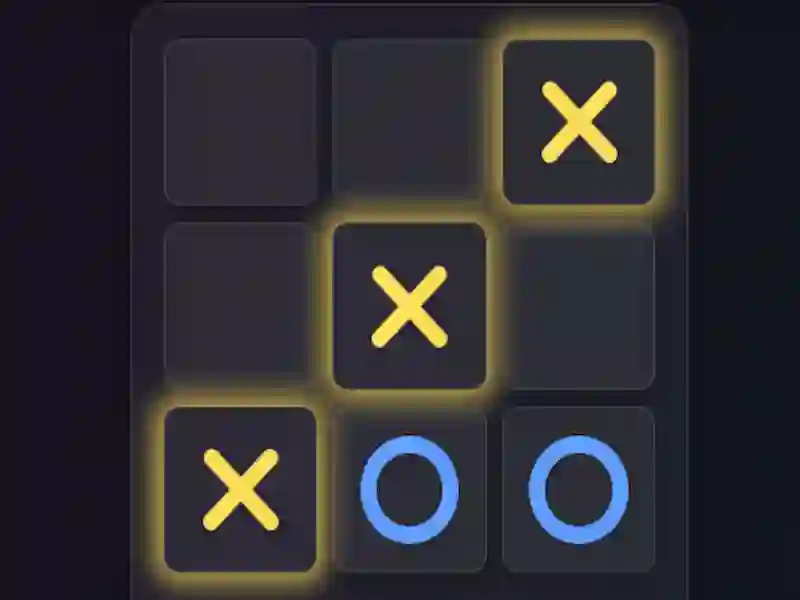Jwèt Sliding Tic Tac Toe sou entènèt