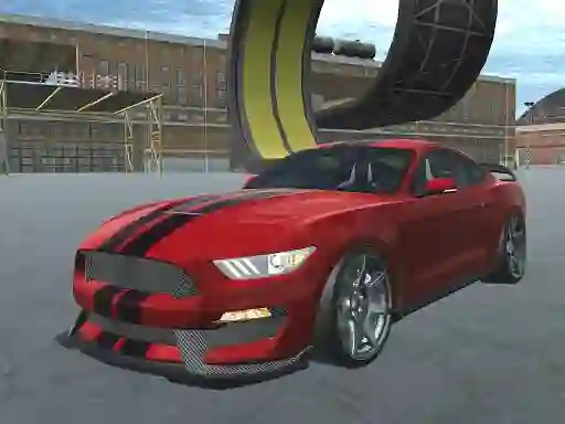 Jwèt Stunts Car Speed Trial sou entènèt