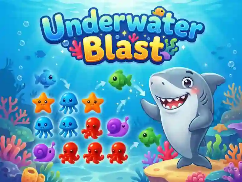 Jwèt Underwater Blast sou entènèt