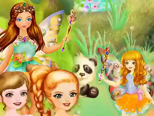 Jwèt Fairy Dress Up Games For Girls sou entènèt