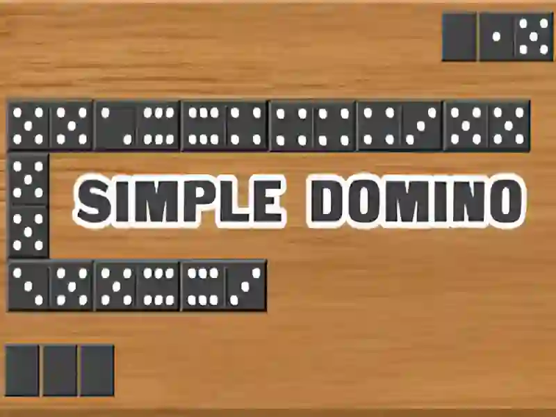 Jwèt Simple Domino sou entènèt
