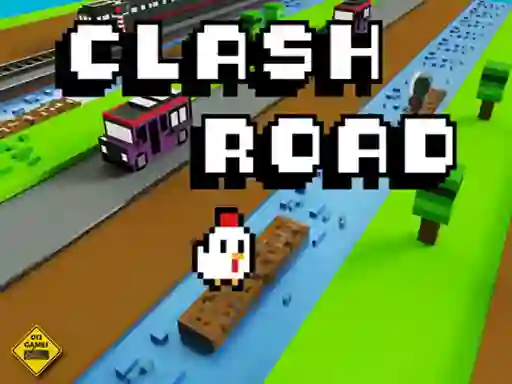 Jwèt Clash Road sou entènèt