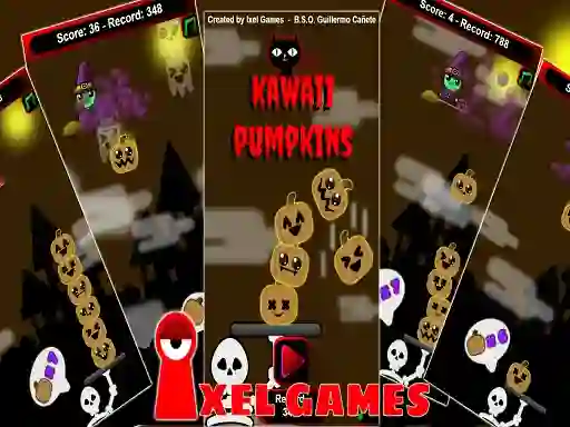 Jwèt Kawaii Pumpkins sou entènèt
