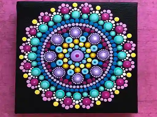 Jwèt Mandala Coloring sou entènèt