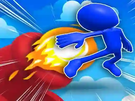 Jwèt Stickman Cannon Shooter sou entènèt