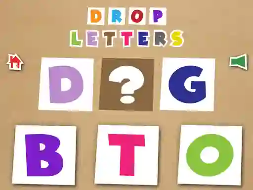 Jwèt Drop Letters sou entènèt