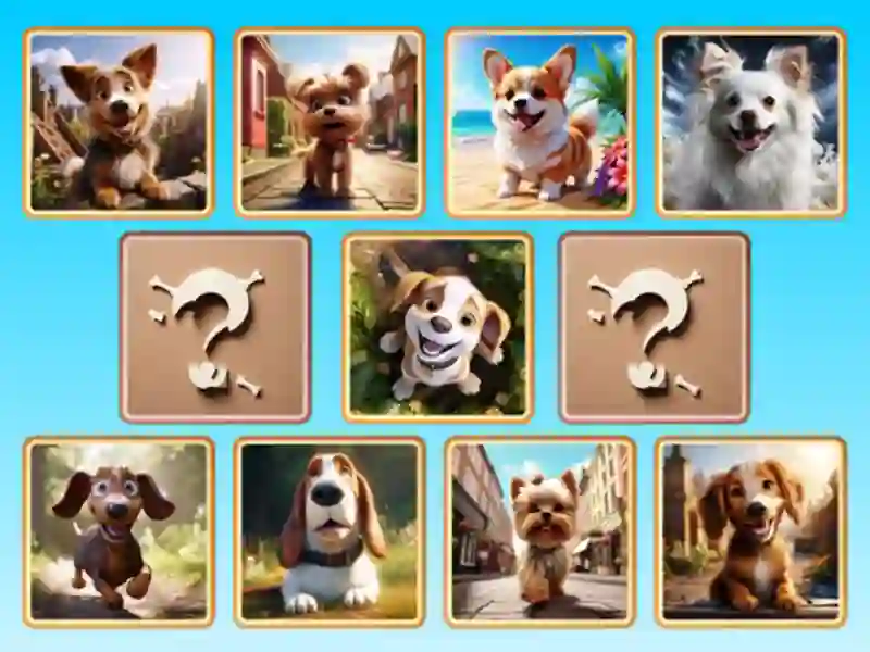 Jwèt Doggie Duo Discoveries sou entènèt