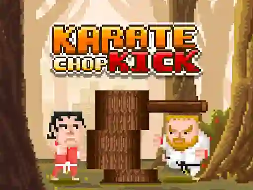 Jwèt Karate Chop Kick sou entènèt