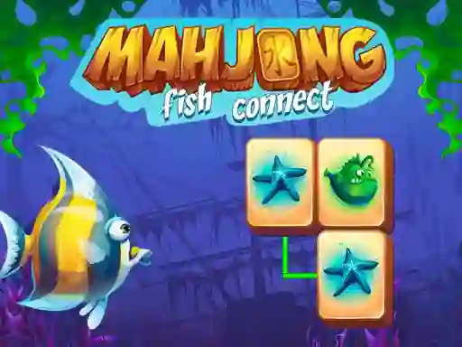 Jwèt Mahjong Fish Connect sou entènèt
