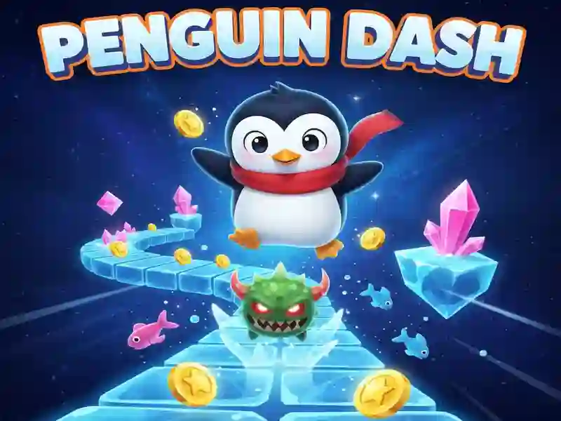 Jwèt Penguin Dash sou entènèt