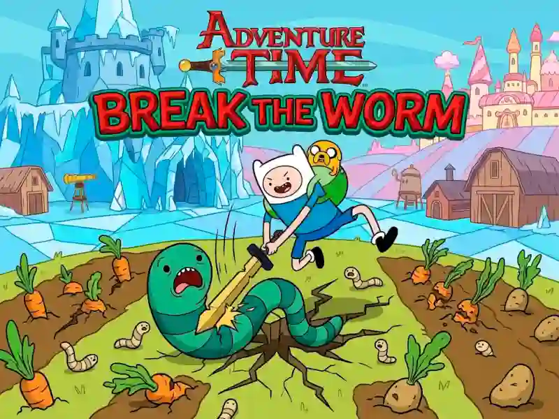 Jwèt Adventure Time Break the Worm sou entènèt