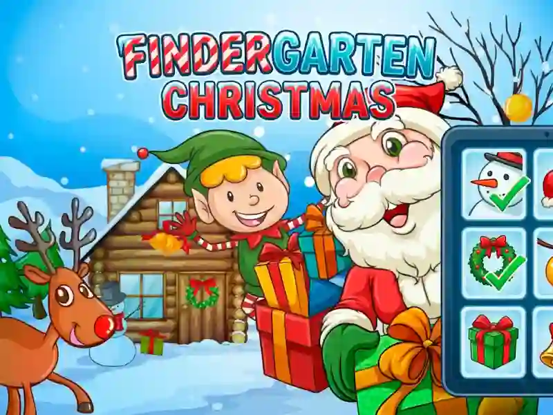 Jwèt Findergarten Christmas sou entènèt