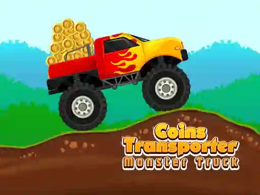 Jwèt Coins Transporter Monster Truck sou entènèt