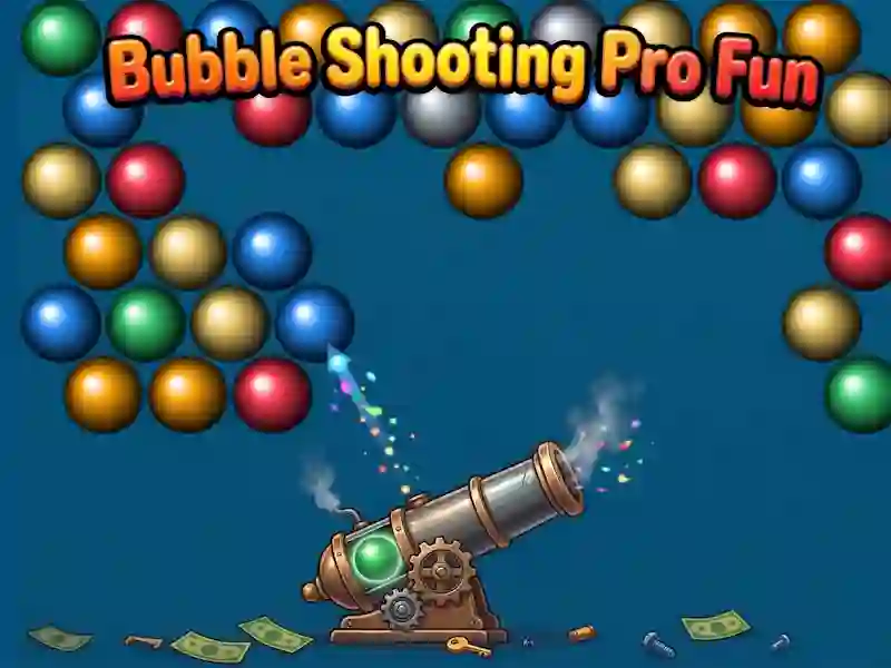 Jwèt Bubble Shooting Pro Fun sou entènèt