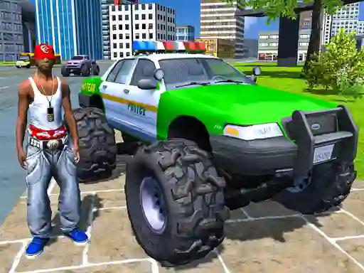 Jwèt Monster Truck Stunts Driving Simulator sou entènèt