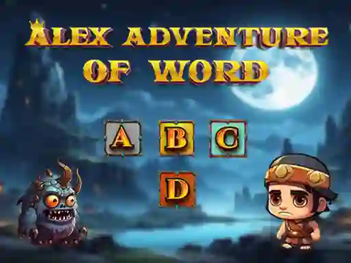 Jwèt Alex Adventure of Word sou entènèt