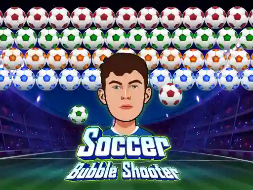 Jwèt Soccer Bubble Shooter sou entènèt