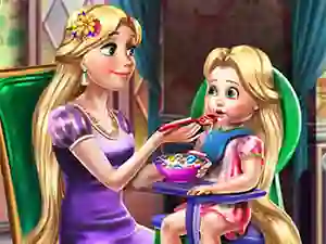 Jwèt Goldie Princess Toddler Feed sou entènèt