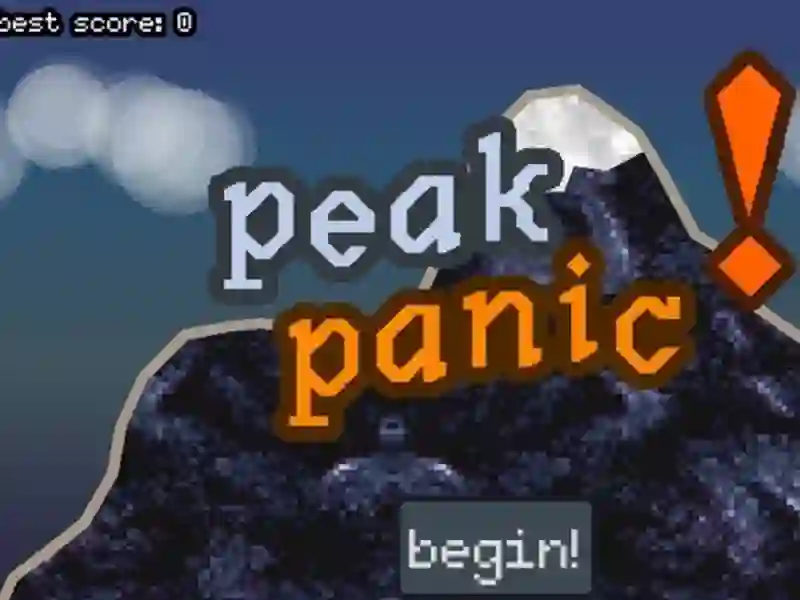 Jwèt Peak Panic sou entènèt