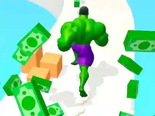 Jwèt Muscle Run sou entènèt