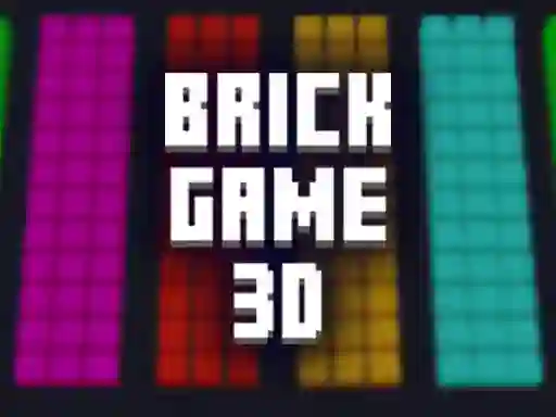 Jwèt Brick Game 3D sou entènèt