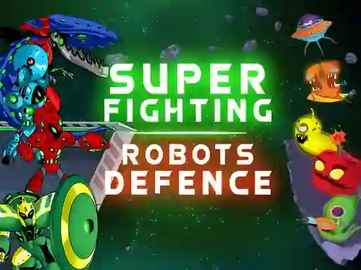 Jwèt Super Fighting Robots Defense sou entènèt