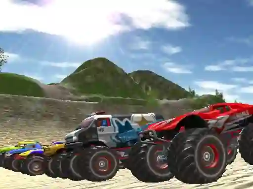 Jwèt Offroad Monster Trucks sou entènèt