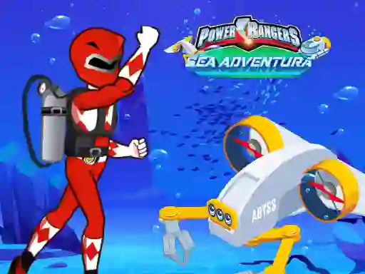 Jwèt Power rangers Sea adventura sou entènèt